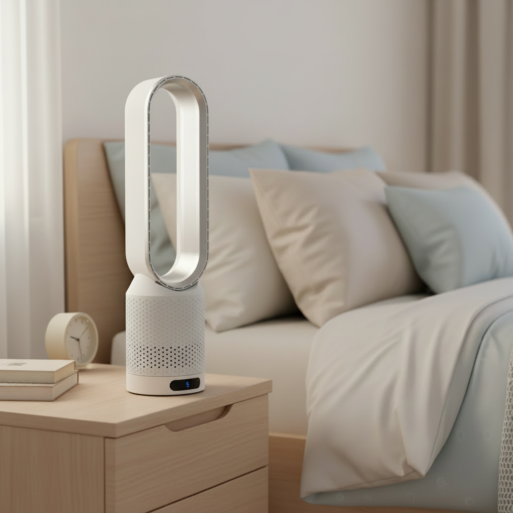 AIRCLEAR 3-in-1 Ventilator ohne Rotorblätter für gesunde Raumluftqualität