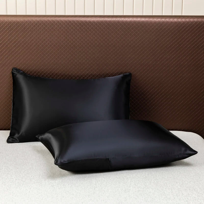 AIRSATIN Lightweight Satin Sheet Set For Cooling Sleep With Soft Pillowcases