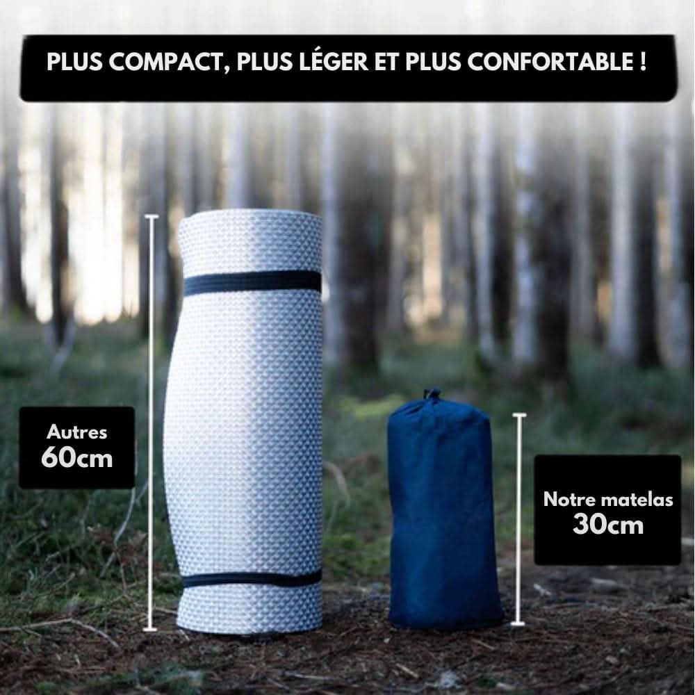 AirTrek Mat Inflatable Camping Mattress With Foot Pump And Pillow