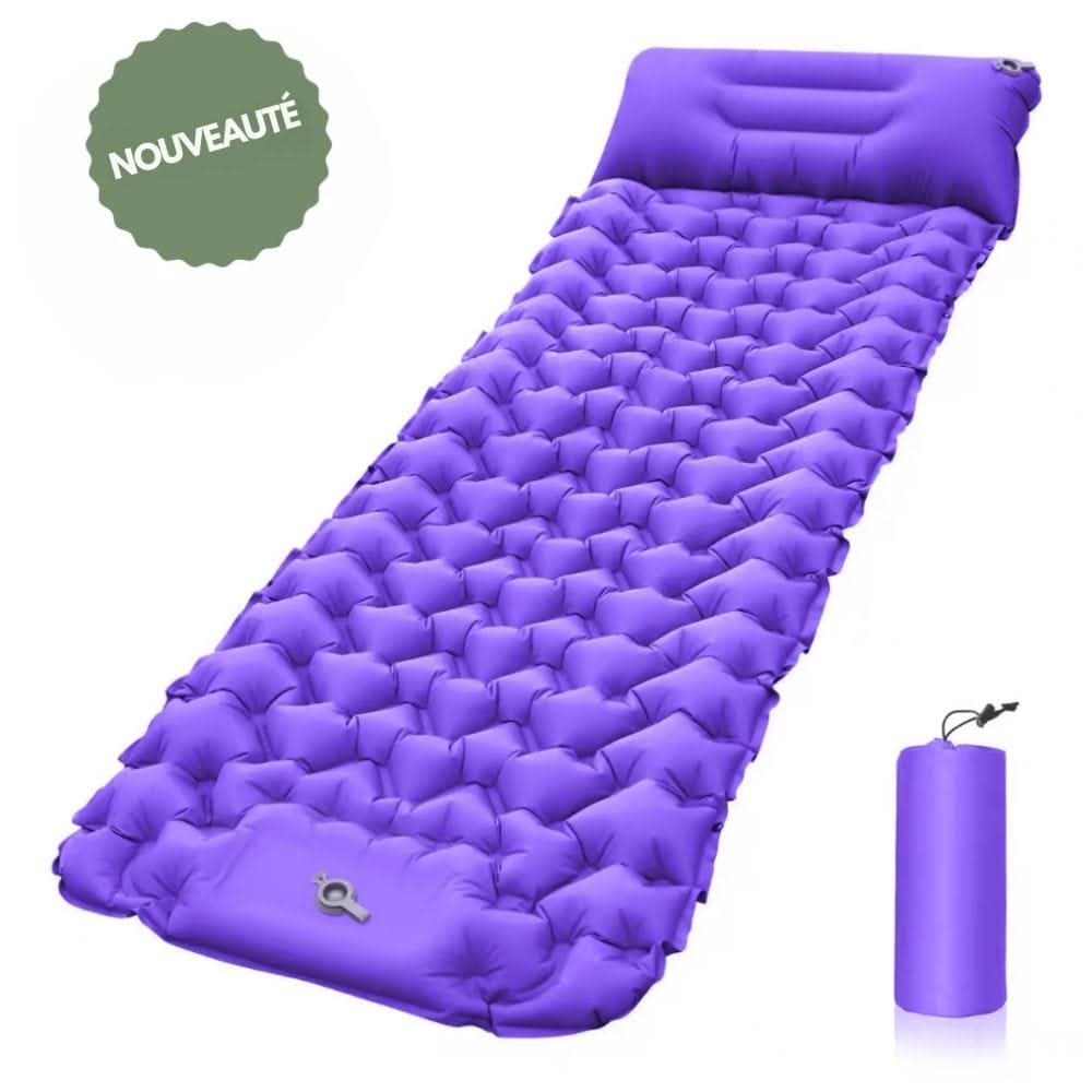 AirTrek Mat Inflatable Camping Mattress With Foot Pump And Pillow