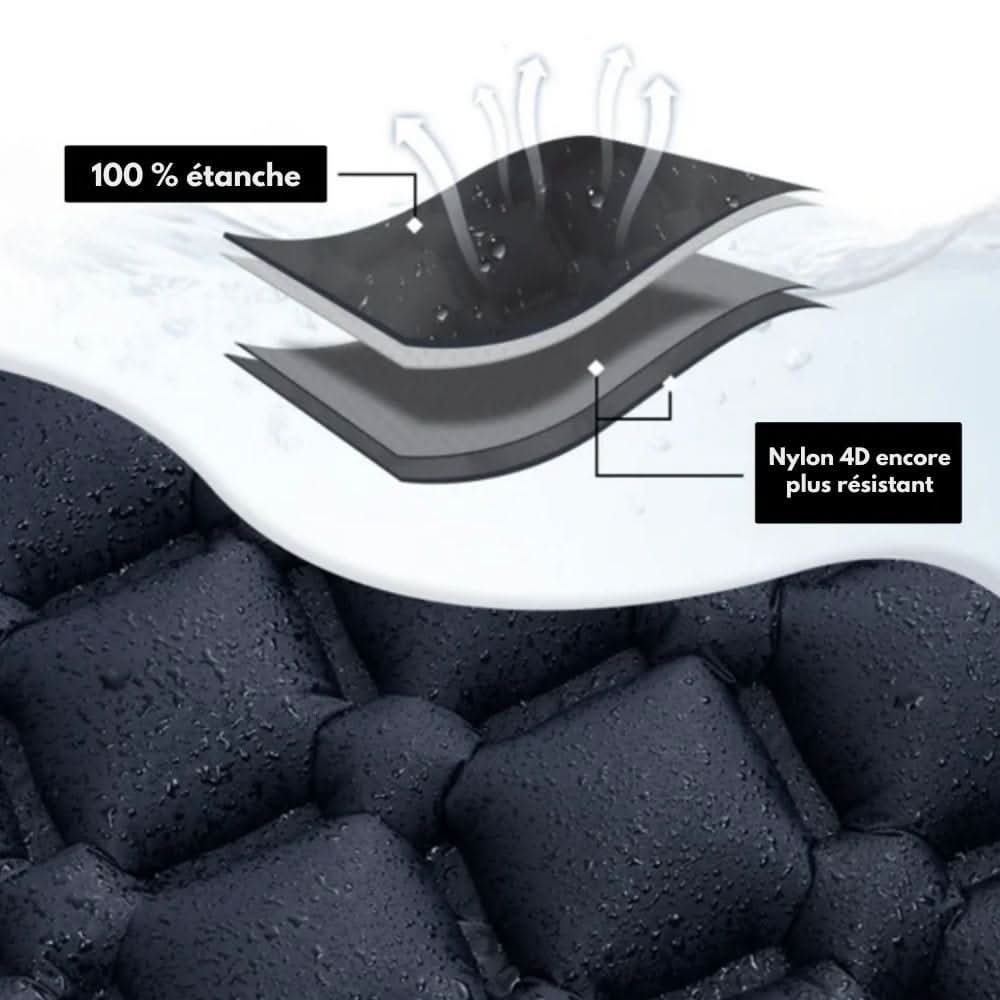 AirTrek Mat Inflatable Camping Mattress With Foot Pump And Pillow
