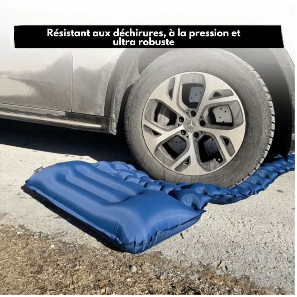AirTrek Mat Inflatable Camping Mattress With Foot Pump And Pillow
