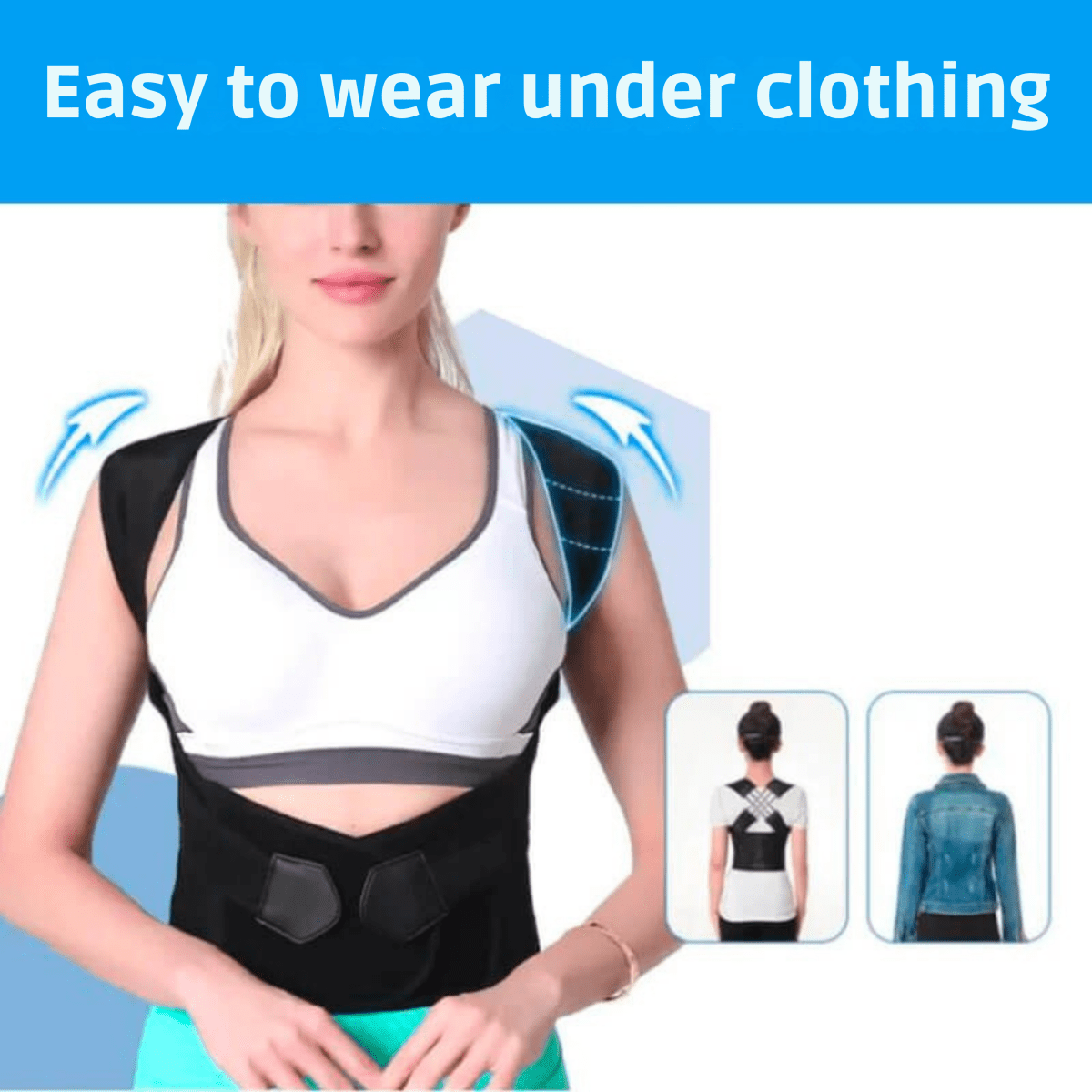 Alignora Posture Corrector For Back Discomfort Relief Ergonomic Support