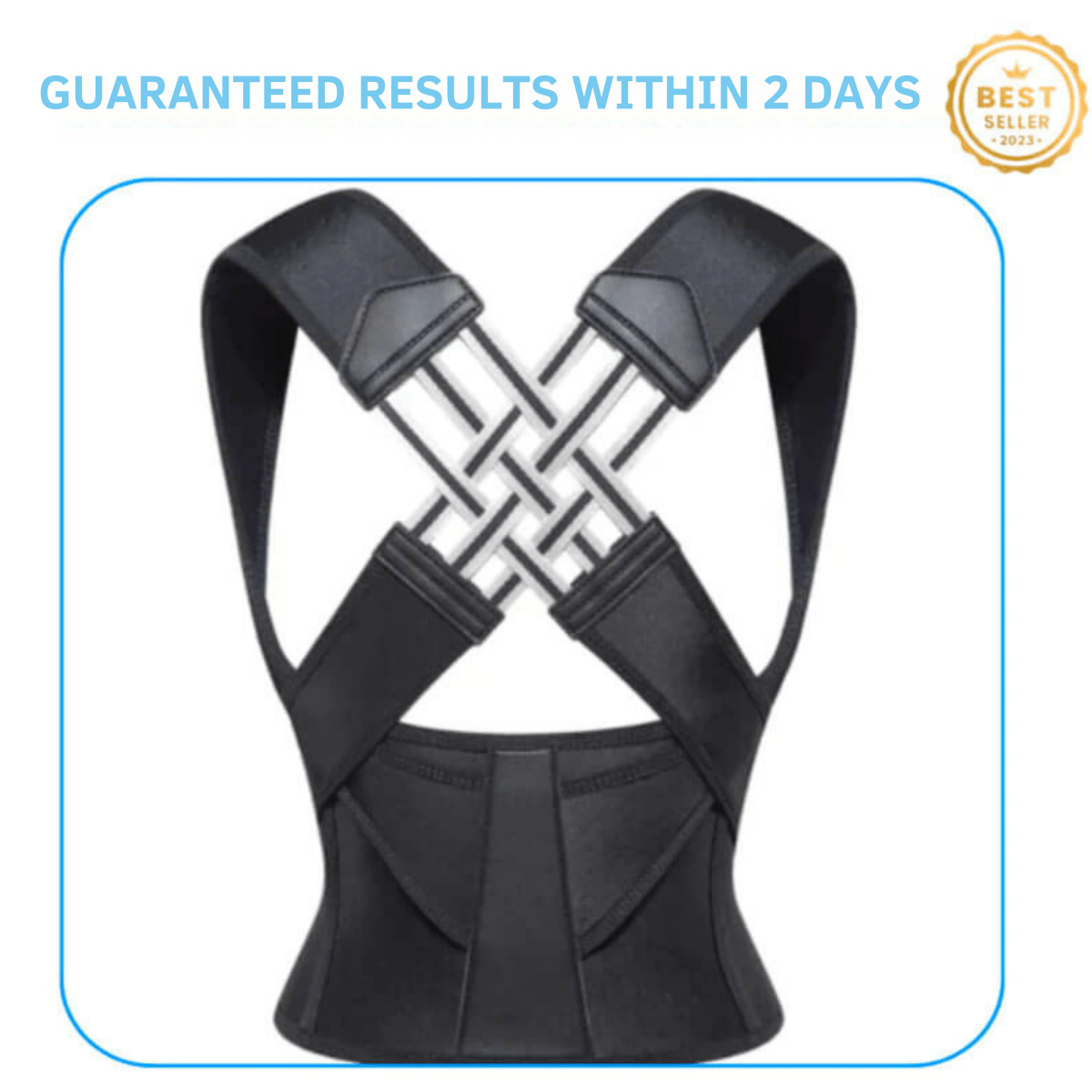 Alignora Posture Corrector For Back Discomfort Relief Ergonomic Support