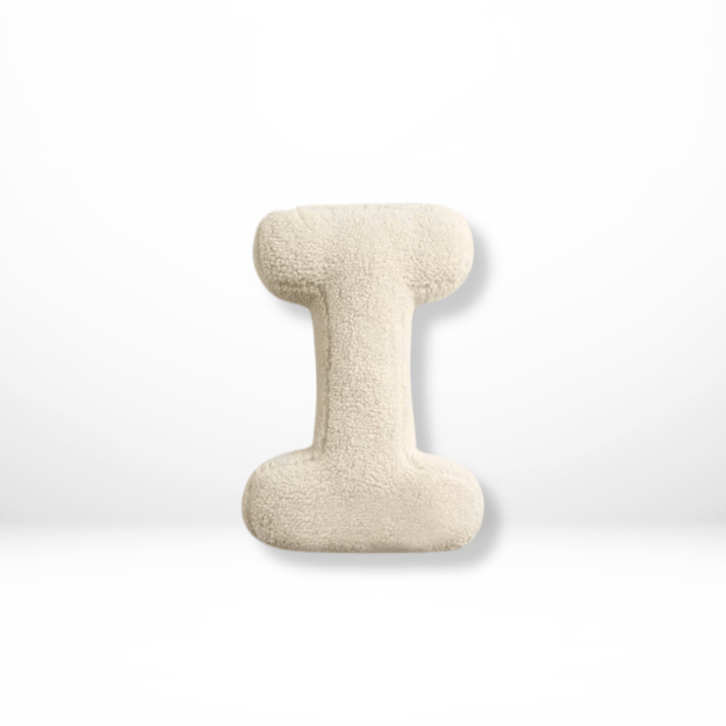 ALPHORA Velvet Alphabet Cushion pro vlastní domácí dekoraci