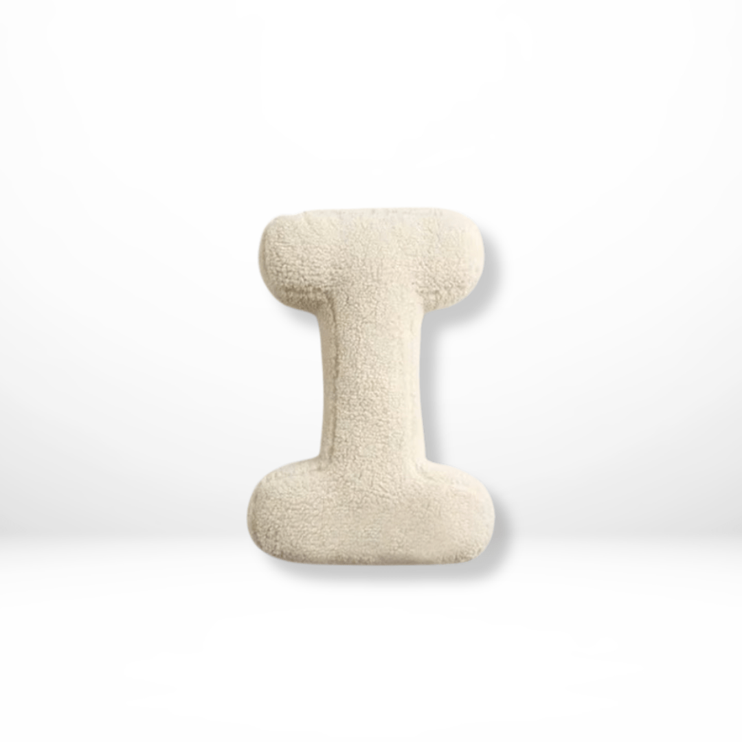 ALPHORA Velvet Alphabet Cushion pro vlastní domácí dekoraci