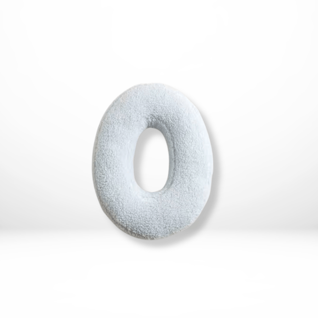 ALPHORA Velvet Alphabet Cushion pro vlastní domácí dekoraci