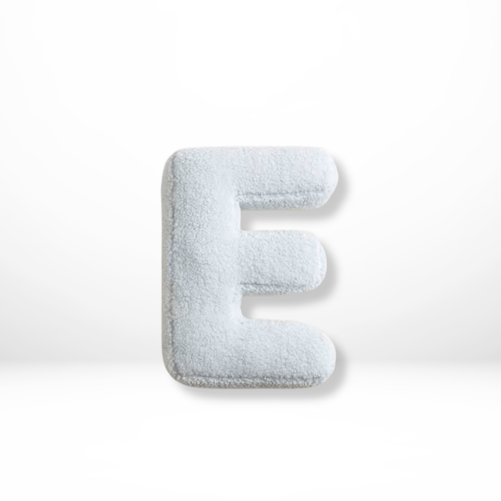 ALPHORA Velvet Alphabet Cushion pro vlastní domácí dekoraci
