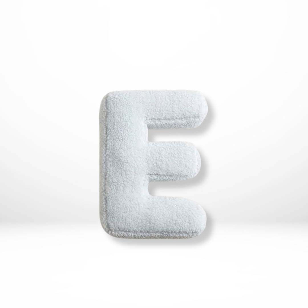 ALPHORA Velvet Alphabet Cushion pro vlastní domácí dekoraci