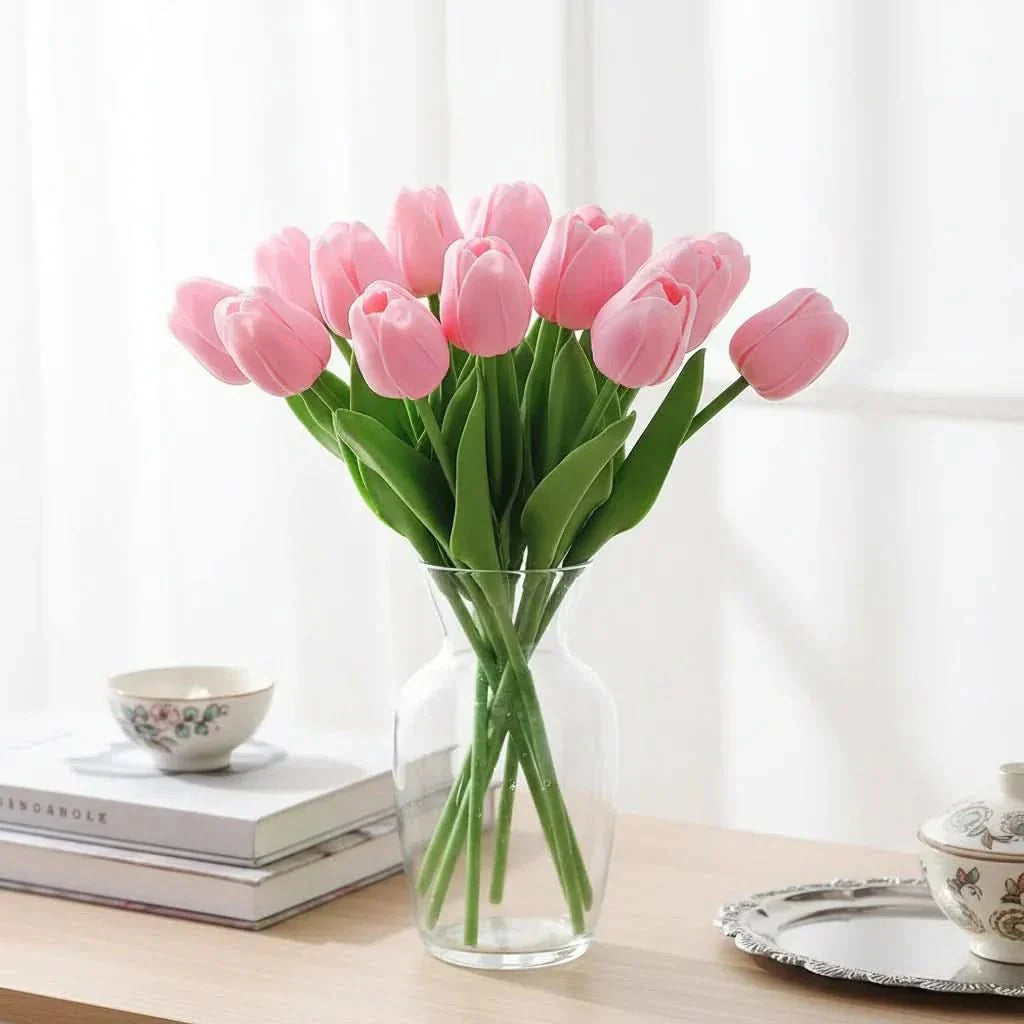 AMBIATULIP realistické tulipány pro klidnou a elegantní domácí dekoraci