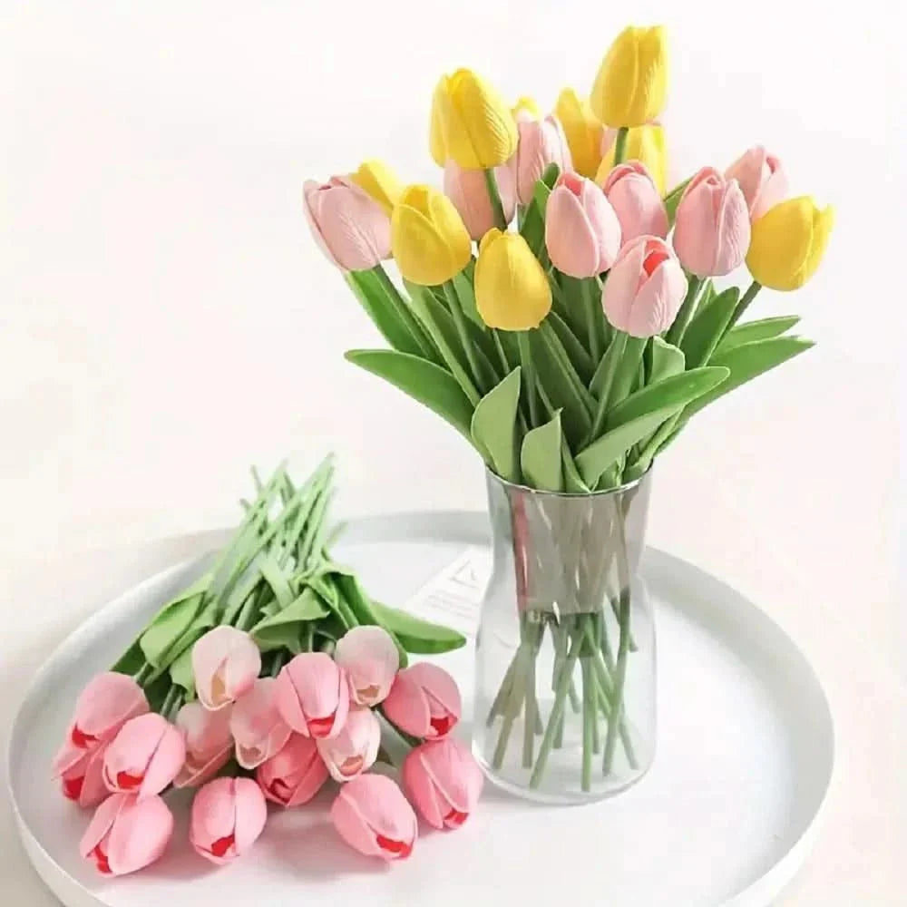 AMBIATULIP realistické tulipány pro klidnou a elegantní domácí dekoraci