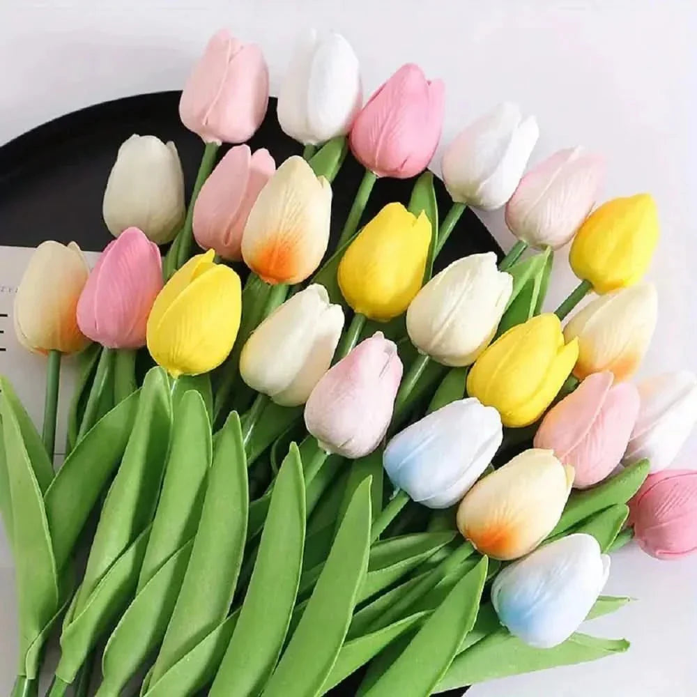 AMBIATULIP realistické tulipány pro klidnou a elegantní domácí dekoraci