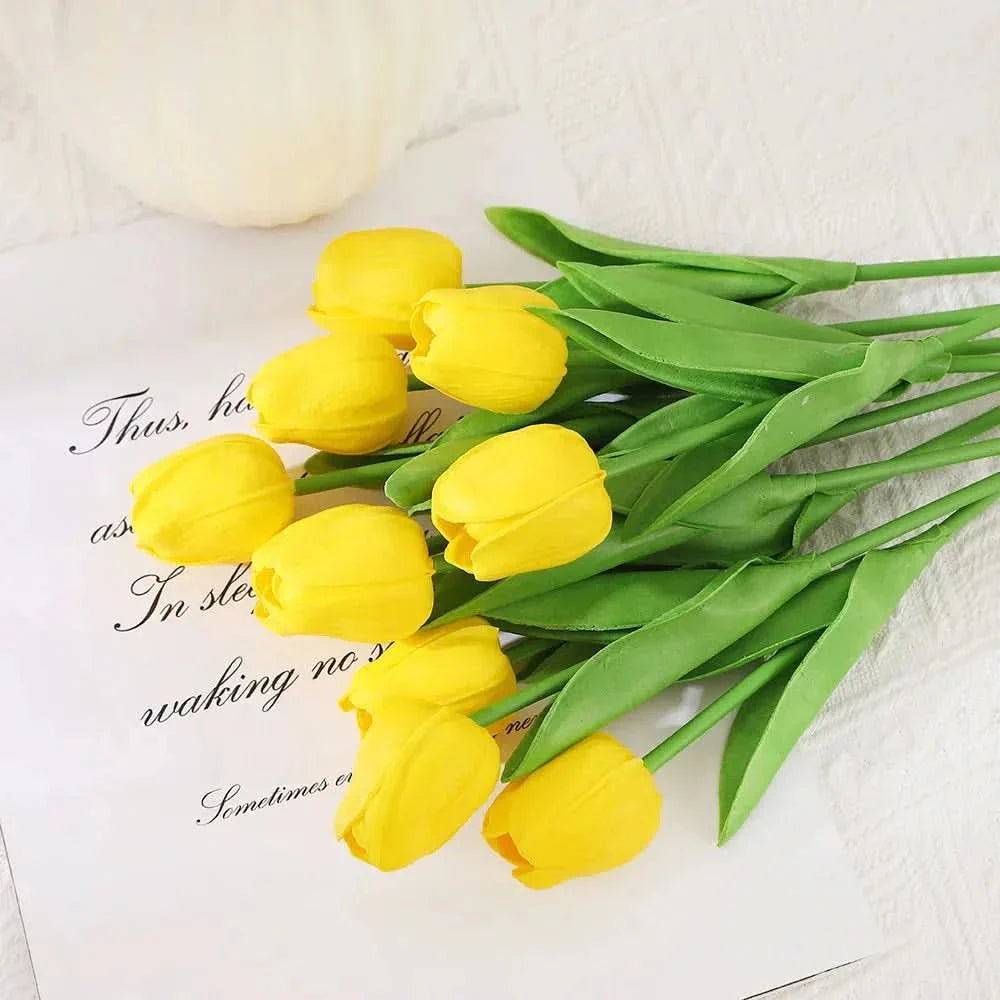 AMBIATULIP realistické tulipány pro klidnou a elegantní domácí dekoraci