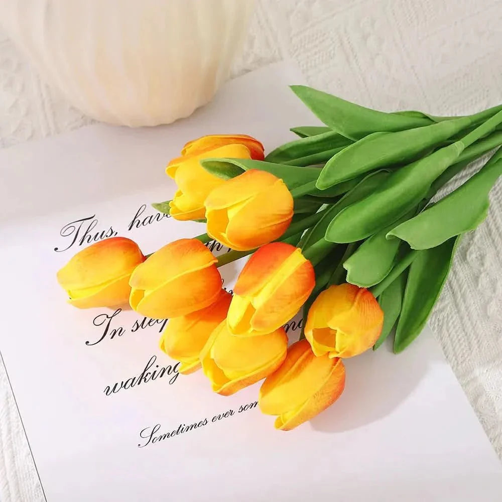 AMBIATULIP realistické tulipány pro klidnou a elegantní domácí dekoraci