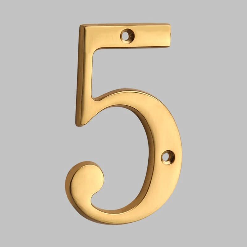 AnchorDigits Durable House Numbers In Classic Design