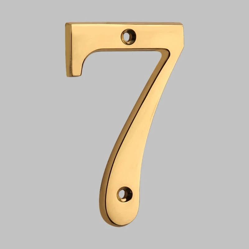 AnchorDigits Durable House Numbers In Classic Design