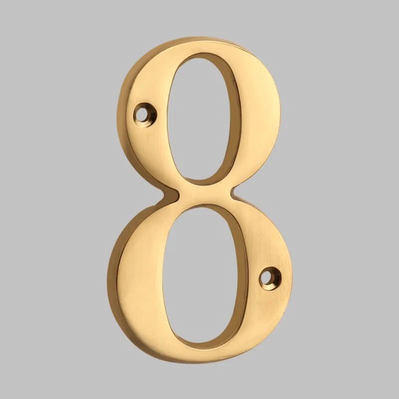 AnchorDigits Durable House Numbers In Classic Design