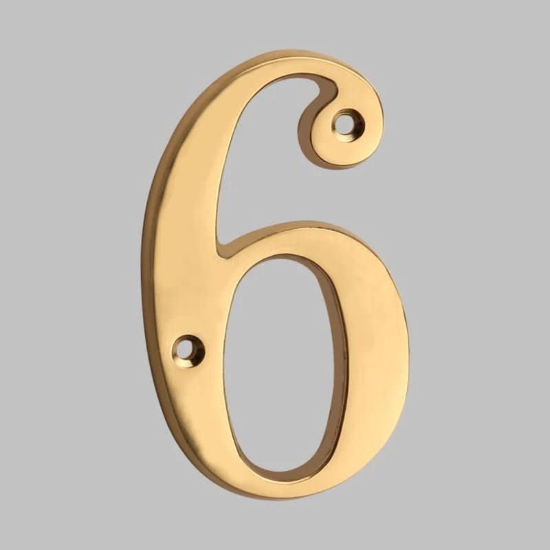 AnchorDigits Durable House Numbers In Classic Design