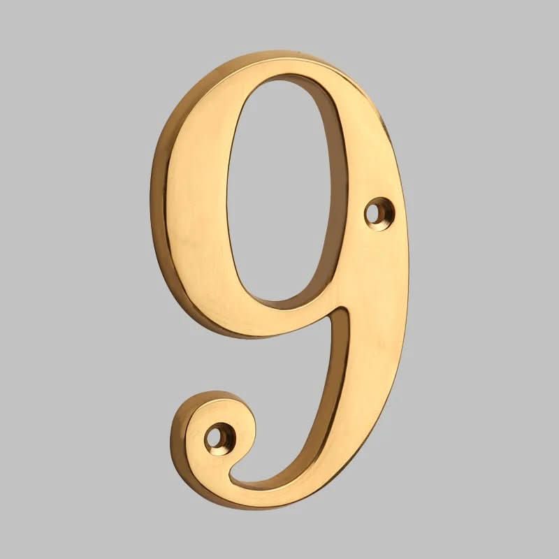 AnchorDigits Durable House Numbers In Classic Design