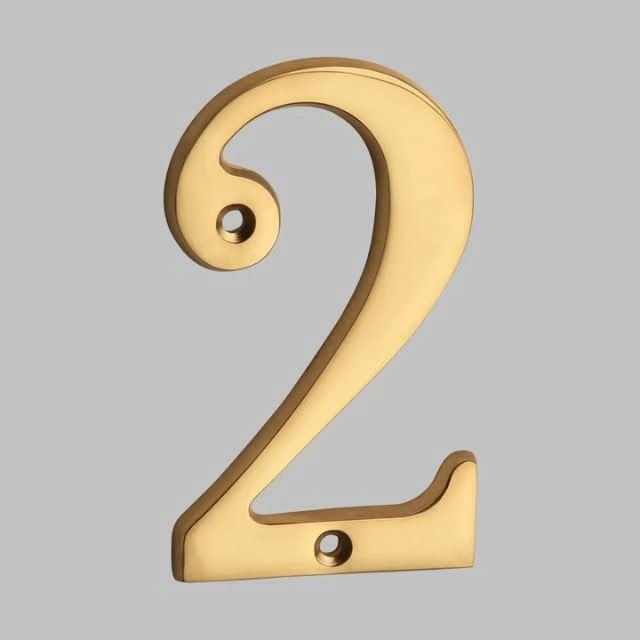 AnchorDigits Durable House Numbers In Classic Design