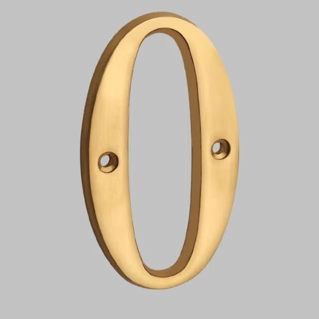 AnchorDigits Durable House Numbers In Classic Design