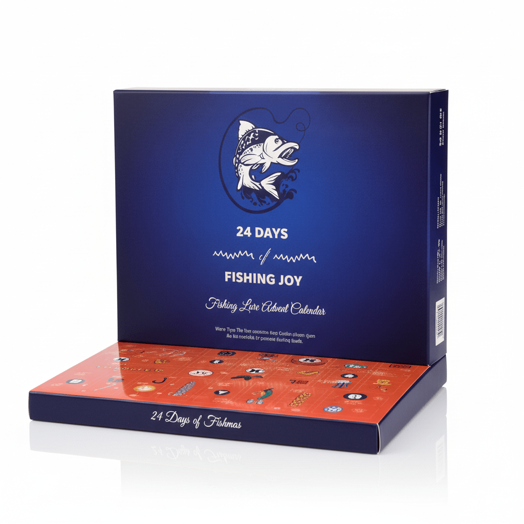 Kalendarz adwentowy ANGLERVENT z 24 świątecznymi niespodziankami wędkarskimi