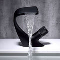 AQUACASCADE Luxury Basin Mixer With Waterfall Flow For Modern Bathrooms