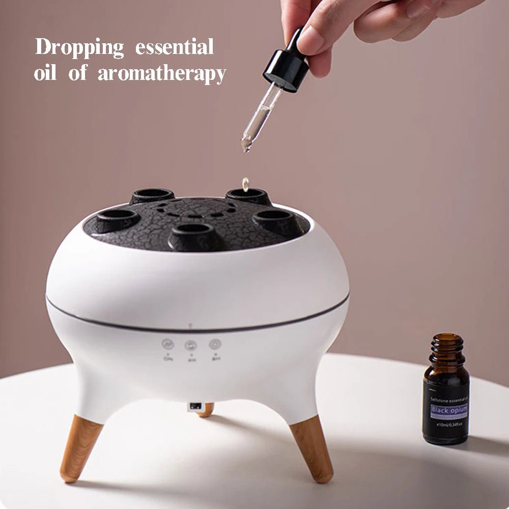 AQUADRIFT Jellyfish Luftfugter og Olie Diffuser med Fjernbetjening