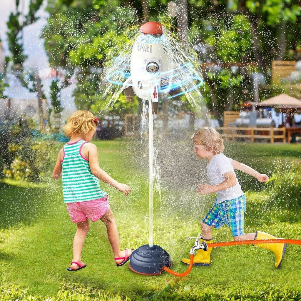 AQUASPIN 360stupňová vodní sprcha pro děti na venkovní hraní