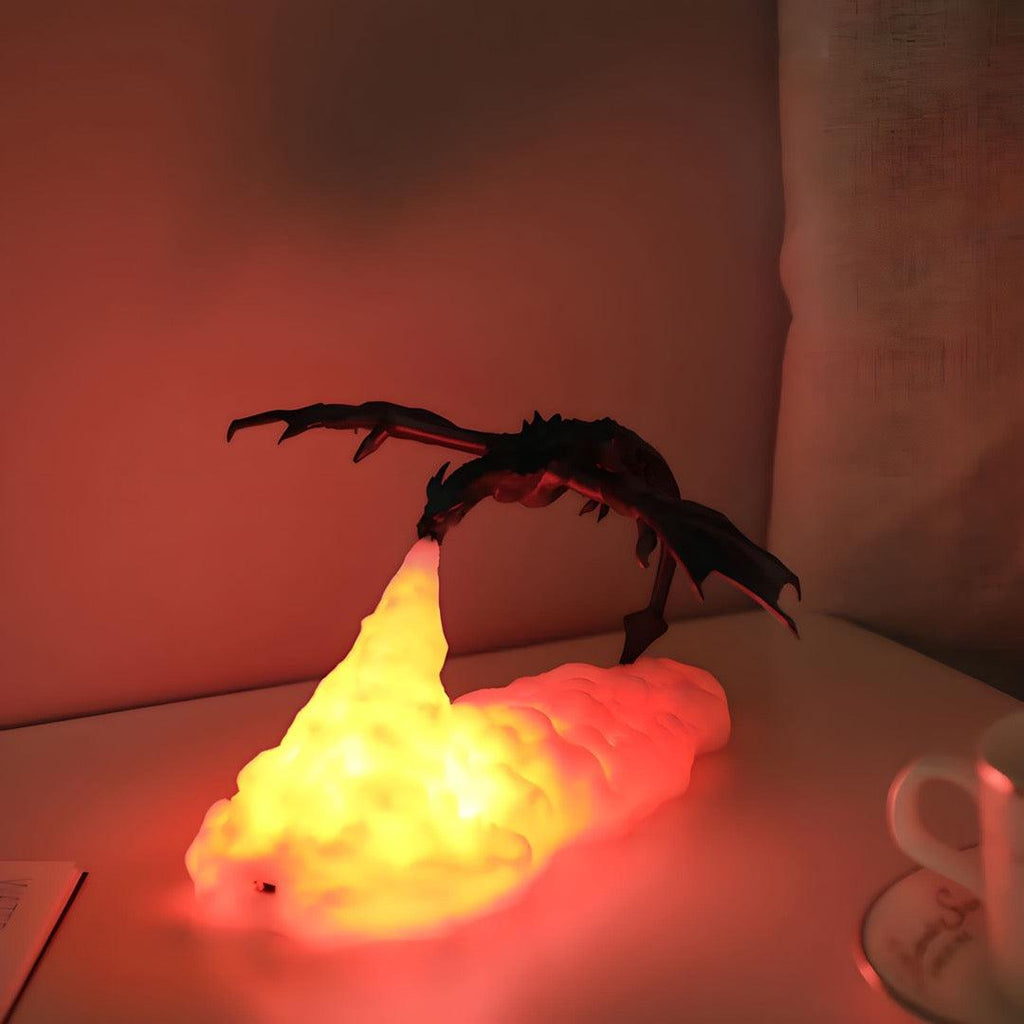 ARCANEX LED lampa ve tvaru draka s vícebarevným svitem