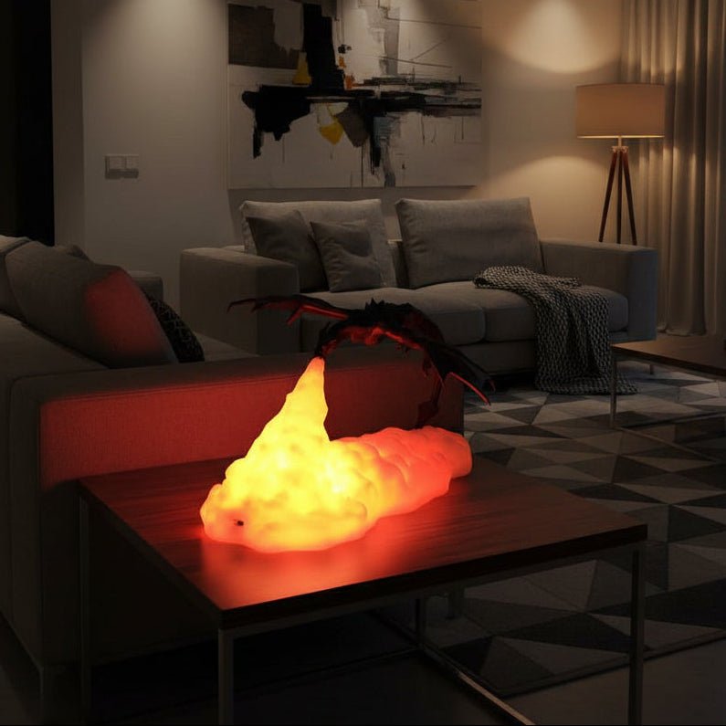 ARCANEX LED lampa ve tvaru draka s vícebarevným svitem