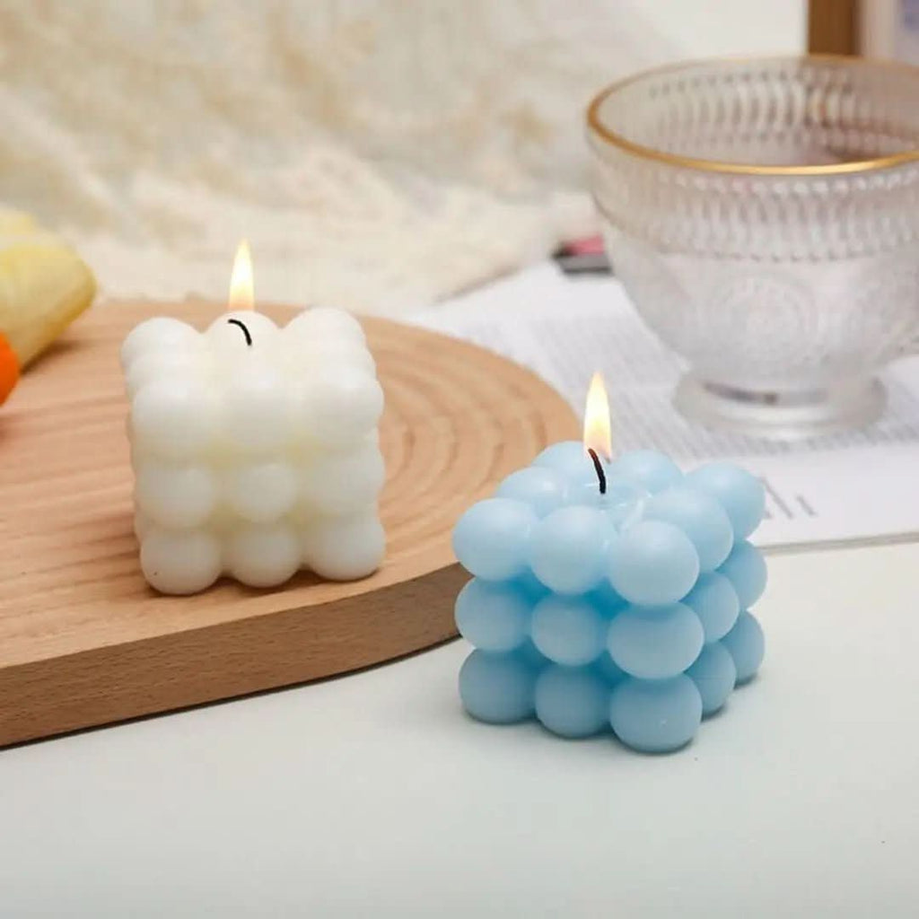 AromaCube Scented Candle In A Modern Cube Design For Home Decor