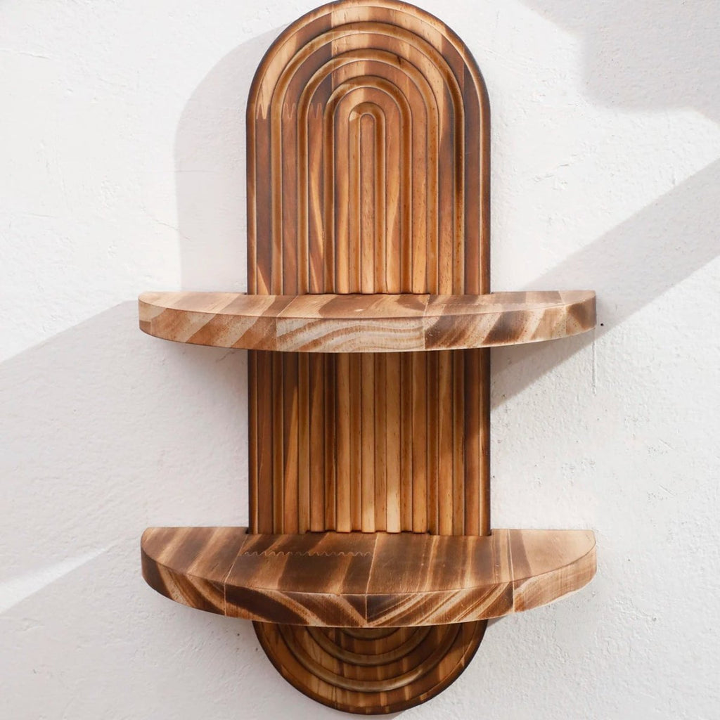 ARTISHELF Boho geometriske flydende hylder til moderne vægopbevaring