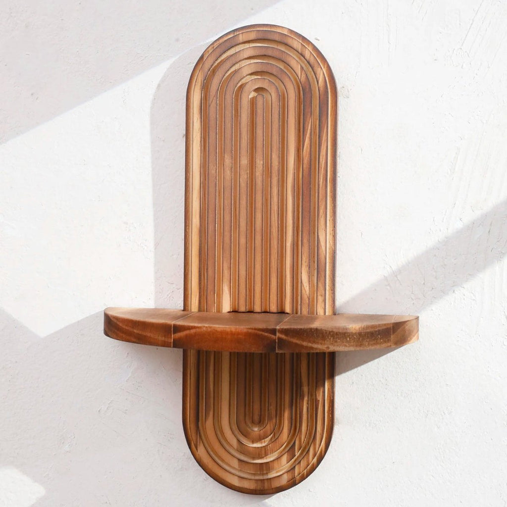 ARTISHELF Boho geometriske flydende hylder til moderne vægopbevaring