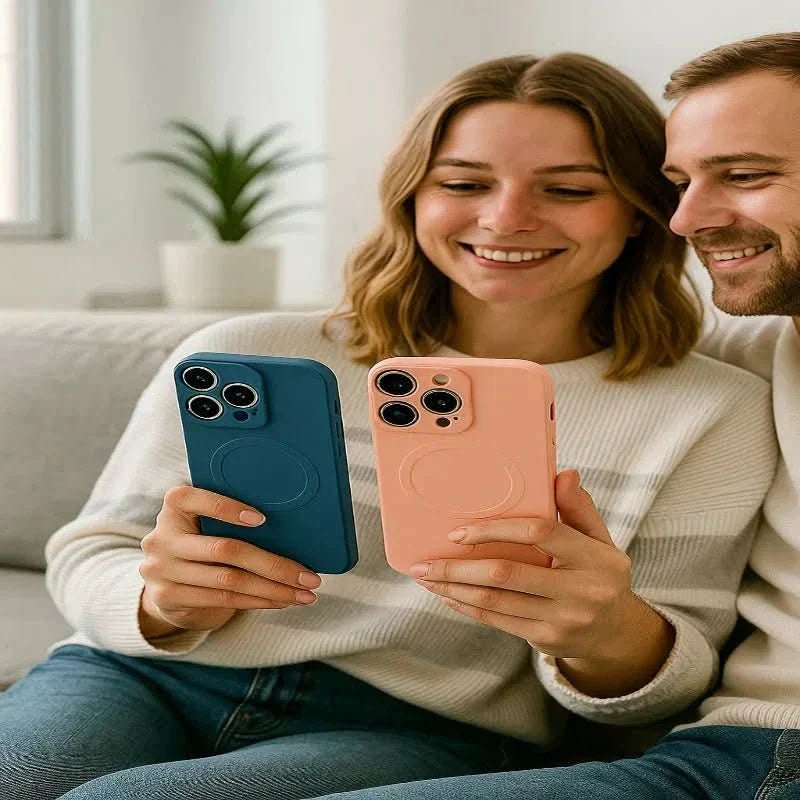 NovaGuard magnetický měkký silikonový obal pro iPhone 17 s bezpečným úchopem