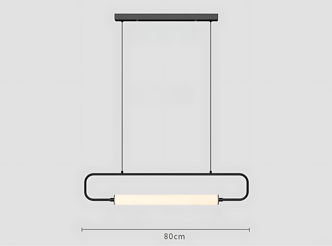 NovaLume Ledningspendel Med LED Én Pære Metal Finish