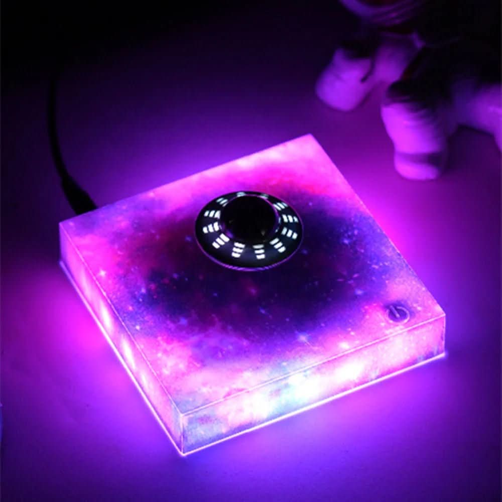 مصباح ليلي LED عائم على شكل سفينة فضاء مغناطيسية ASTROGLOW