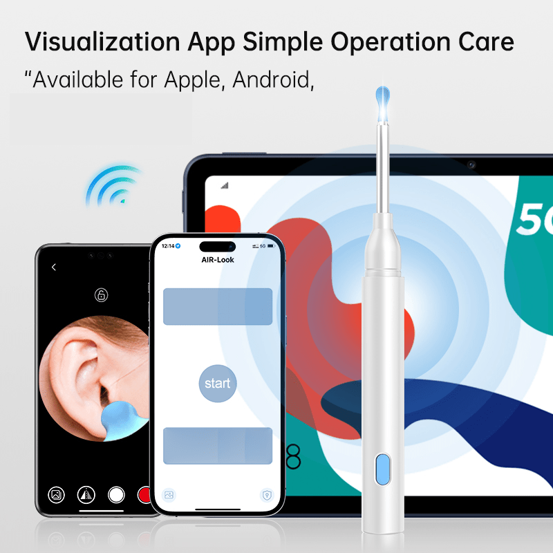 AURIVIEW Ear Cleaner With High-Definition Camera For Easy In Ear Cleaning