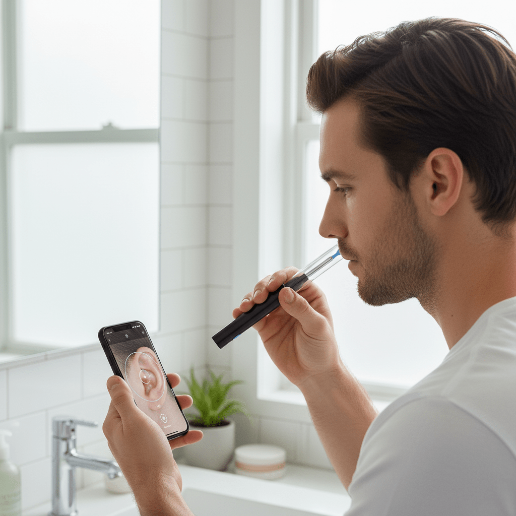 AURIVIEW Ear Cleaner With High-Definition Camera For Easy In Ear Cleaning
