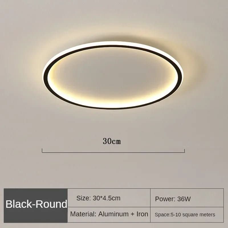 Glowlith Nordic LED Ceiling Light For Modern Glare-Free Lighting