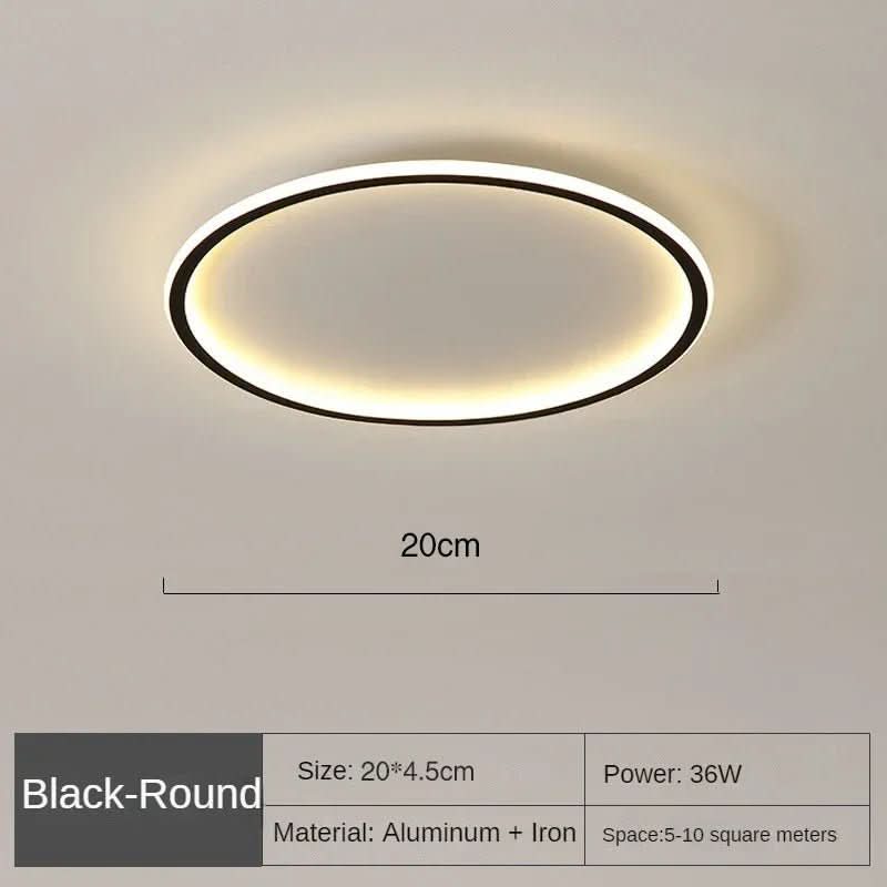 Glowlith Nordic LED Ceiling Light For Modern Glare-Free Lighting