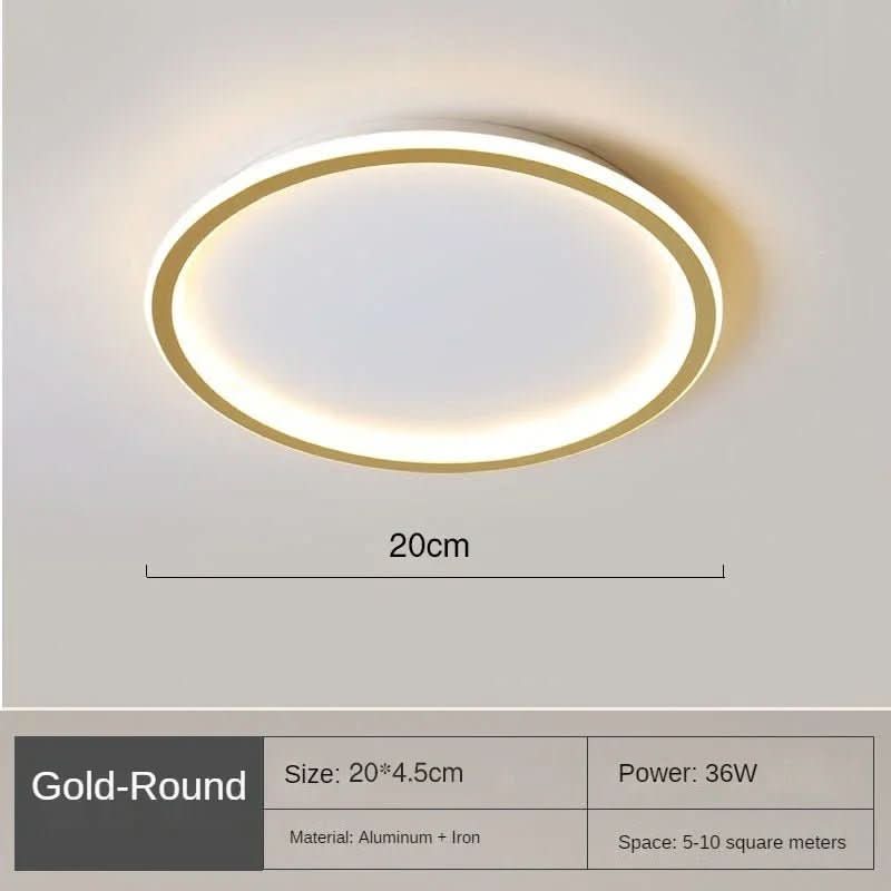 Glowlith Nordic LED Ceiling Light For Modern Glare-Free Lighting
