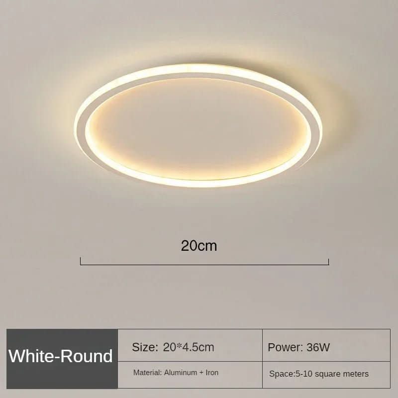 Glowlith Nordic LED Ceiling Light For Modern Glare-Free Lighting