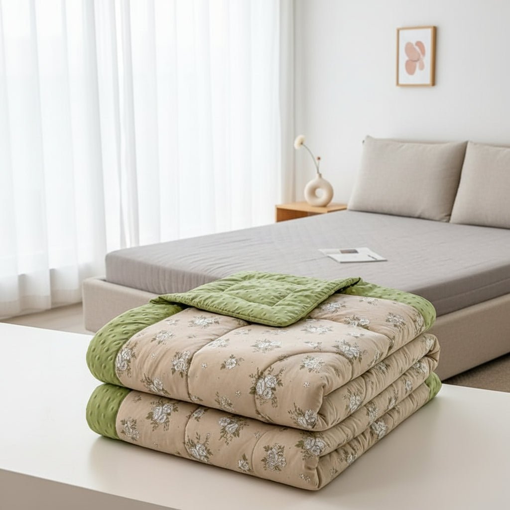 FRESHPETAL Summer Blanket With Gentle Elegance For Calm Nights