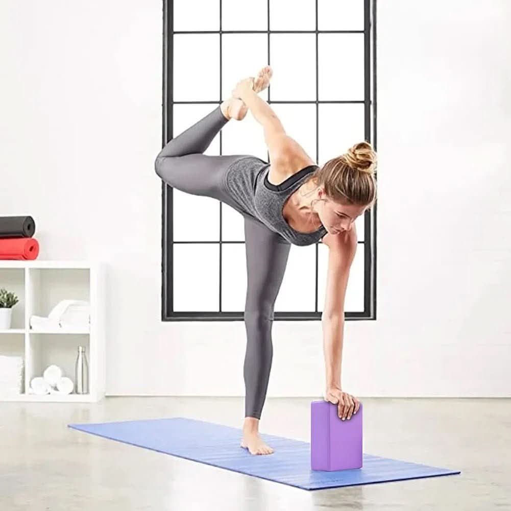 NovaFlex Yoga Block For Stability And Comfort Premium For Yoga Practitioners