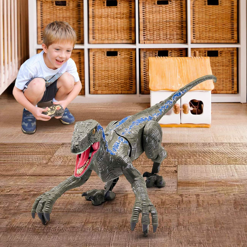 TerraRex Interactive Dinosaur With Light And Sound For Kids Adventure