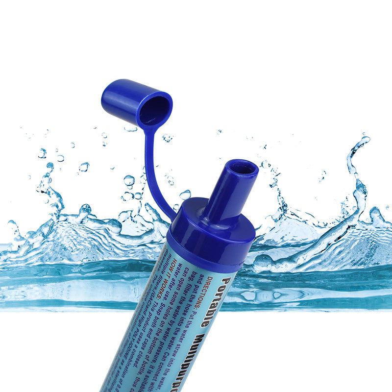 Ultra Lightweight Water Filter, 60g, 2000 L, Removes Bacteria And Protozoa