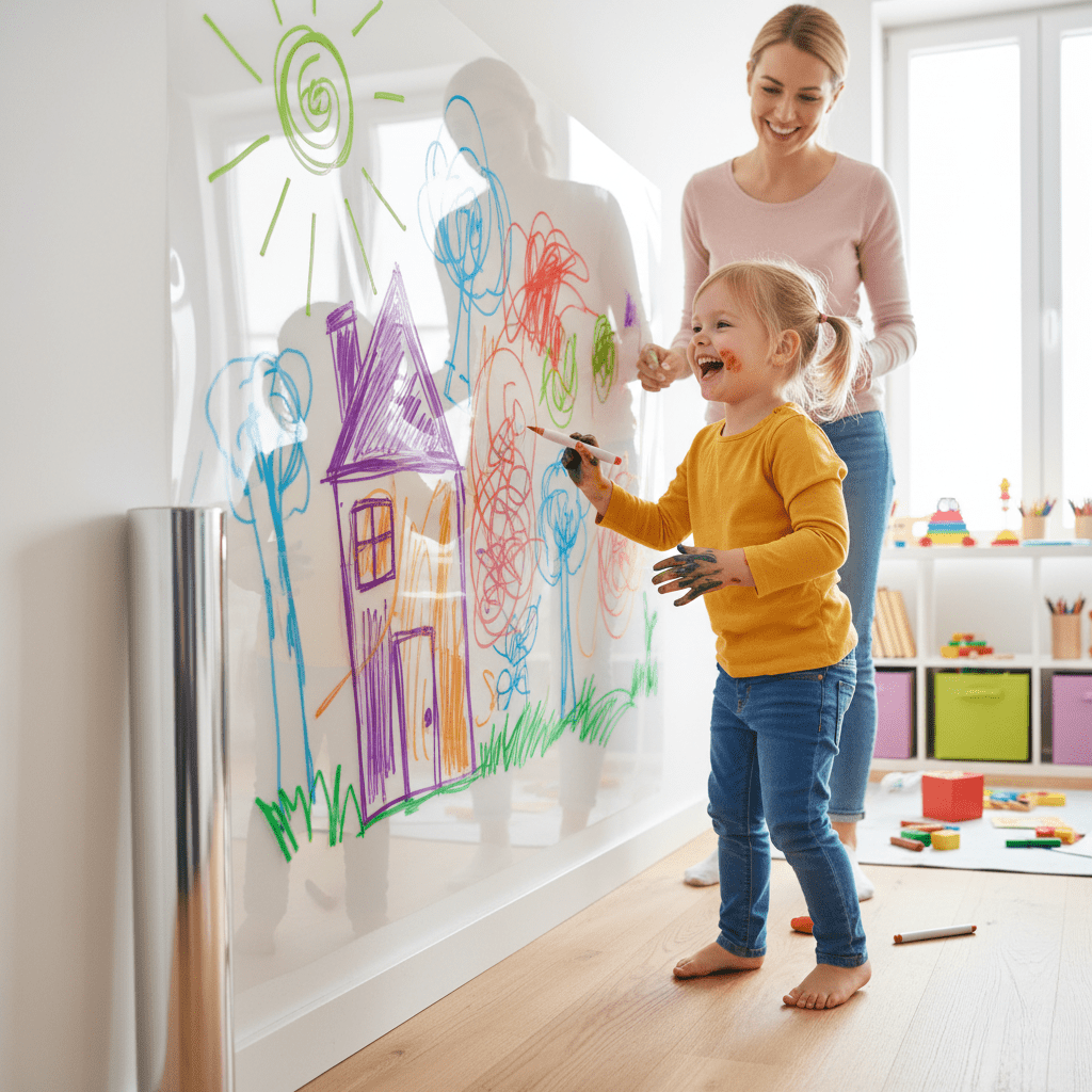 LumiGuard Transparent Wall Protection Film For Homes Invisible Shield