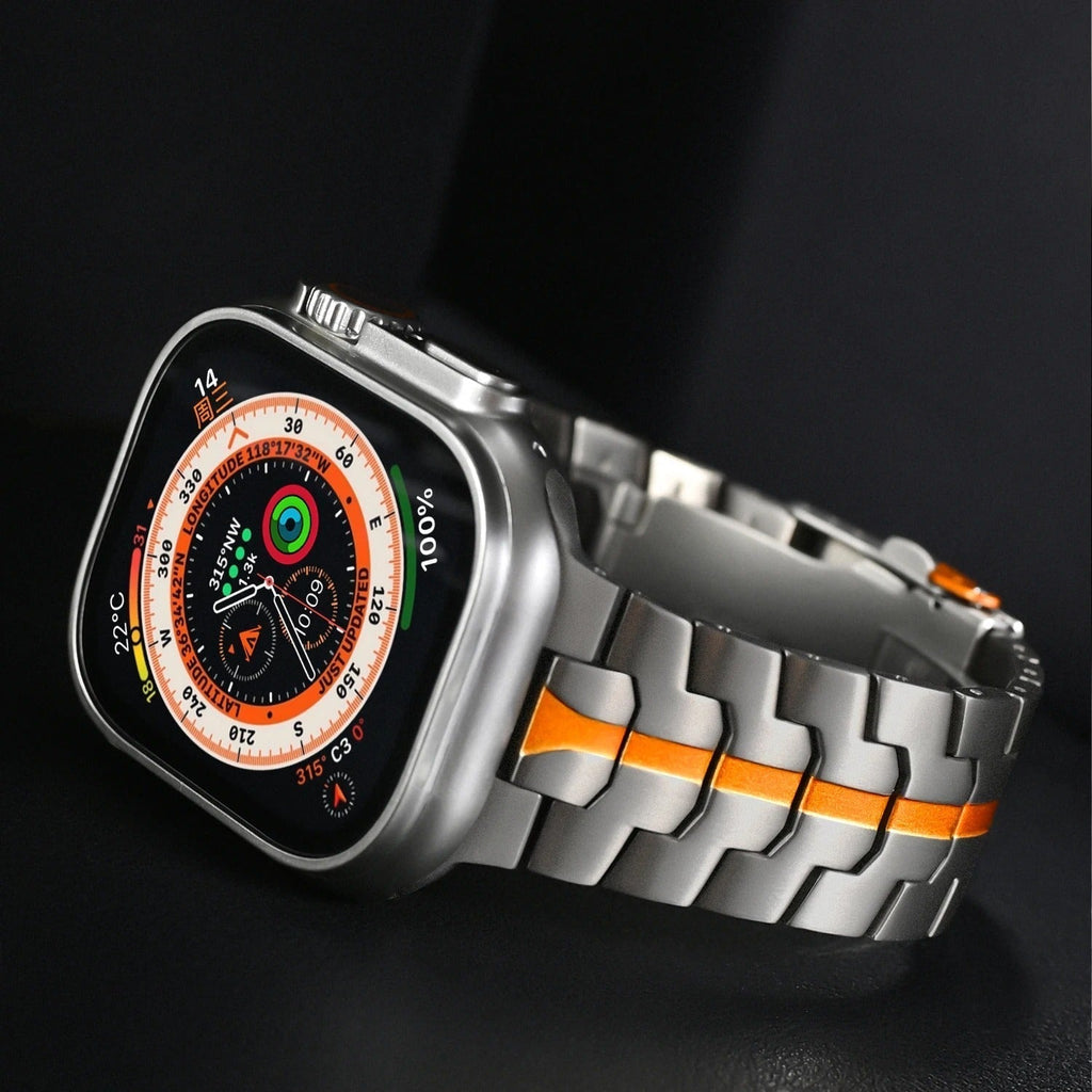Keith Lane | Luxusní titanový řemínek pro Apple Watch