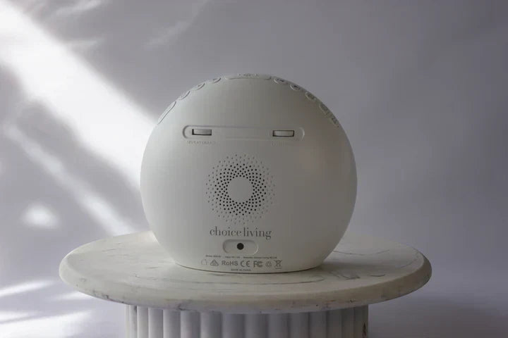 Soloppgangsvekkerlampe med skånsom gradvis oppvåkning for en roligere morgen